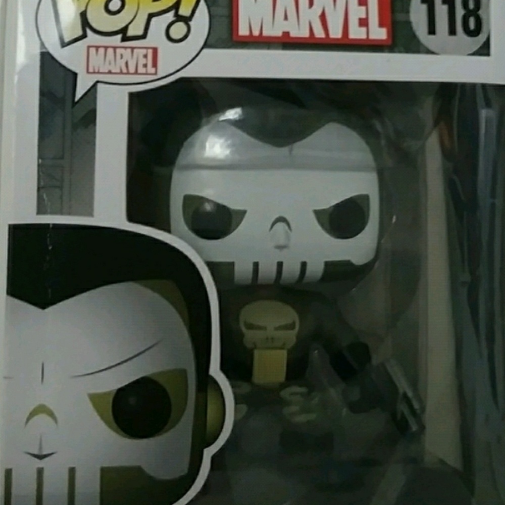 Reserved listing og pop vinyl punksher and captain